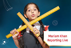 Mariam Khan Reporting Live
